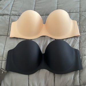 Strapless bras